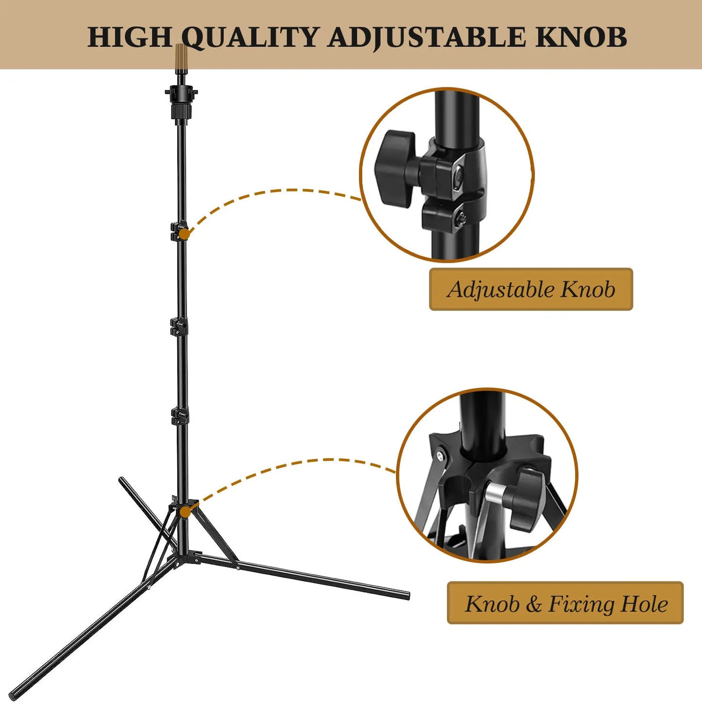 150cm Wig Stand Tripod -59 Inch Mannequin Head Stand Wig Stand Tripod Wig Head Stand Mannequin Head Adjustable