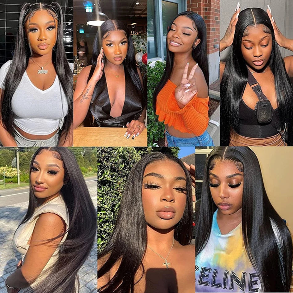 100% Human Hair Peruvian Straight Hair Bundles Natural Color 100% Human Hair Extensions 8-32" Virgin Hair Weave 1/3/4 Bundles