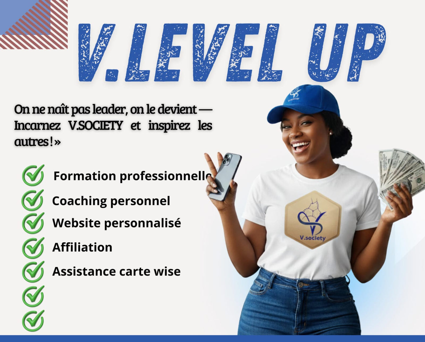 V.Level UP