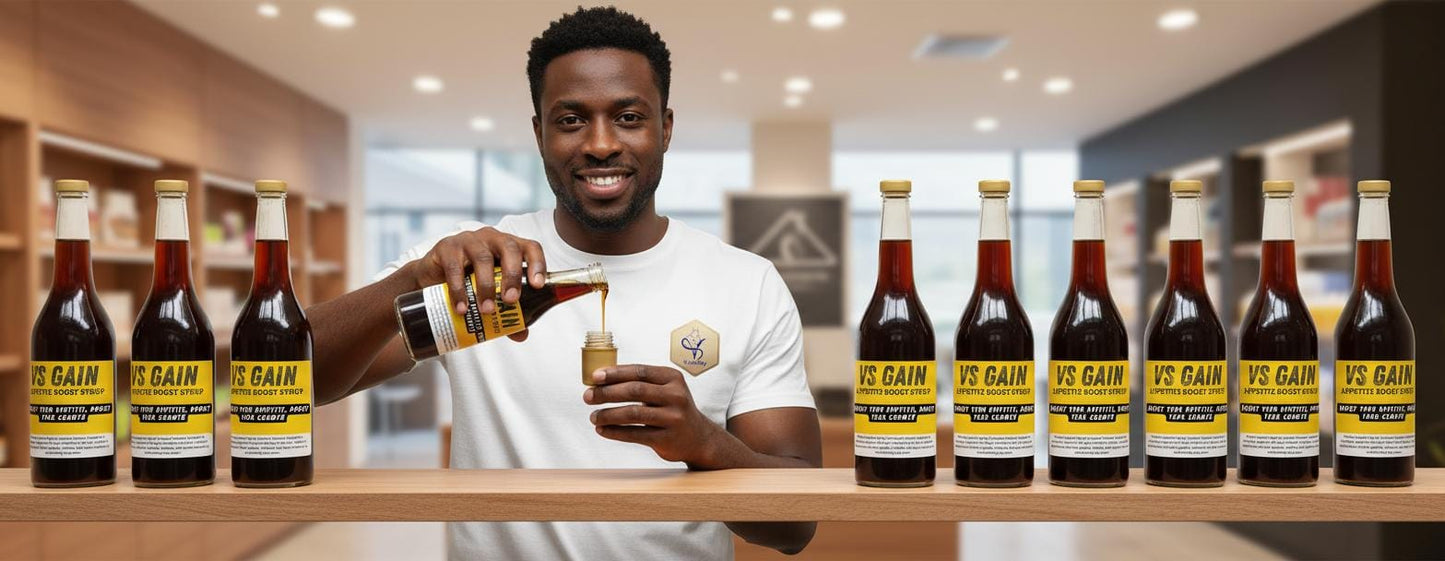 VS Gain Appetite Syrup – Boost Your Appetite, Build Naturally