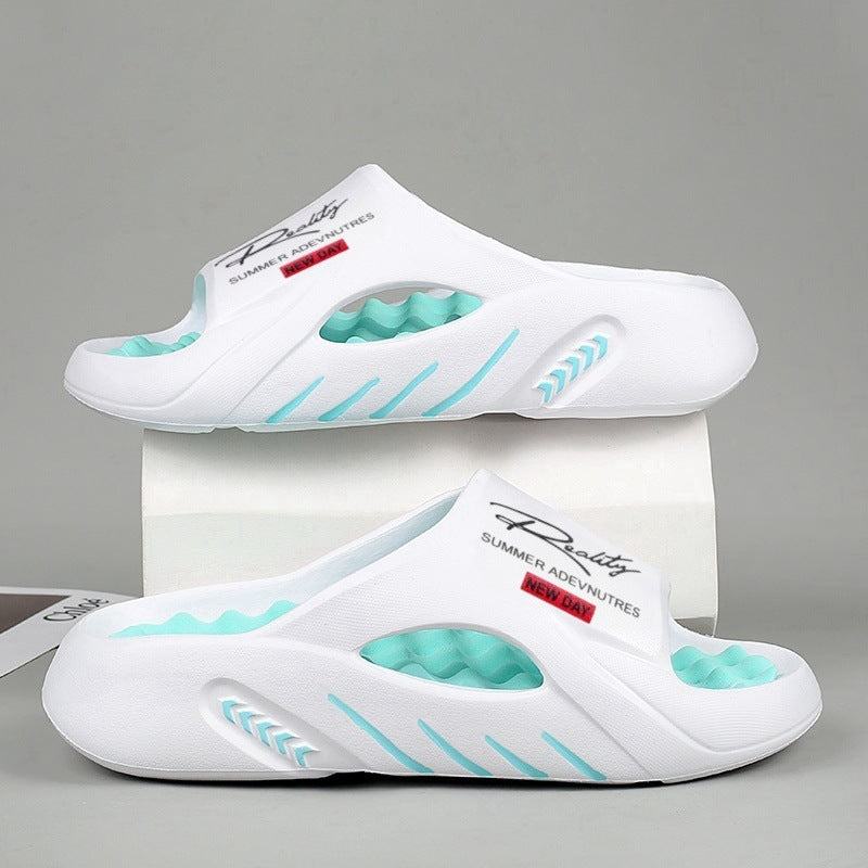 Foot Massage Slippers Men's Non-slip Deodorant