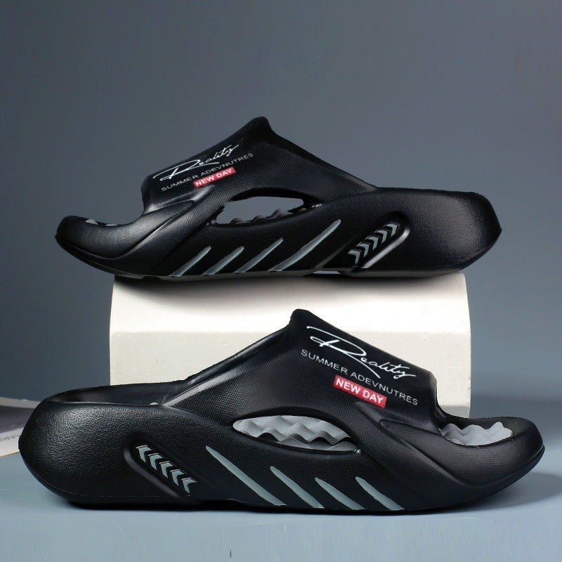 Foot Massage Slippers Men's Non-slip Deodorant