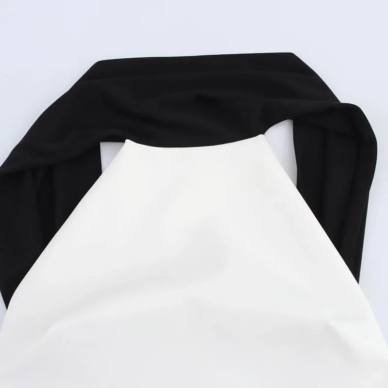 TRAF Women's Dress 2025 Halter White Mini Dress Off Shoulder Elegant Party Dresses Woman Summer Backless Short Dresses 088