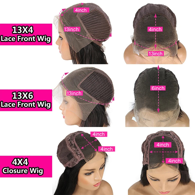 Body Wave 4/27 Colored 13x4 Lace Frontal Wigs with Baby Hair Human Hair Ombre Honey Color 4x4 Closure Wig Brazilian Hair Wigs