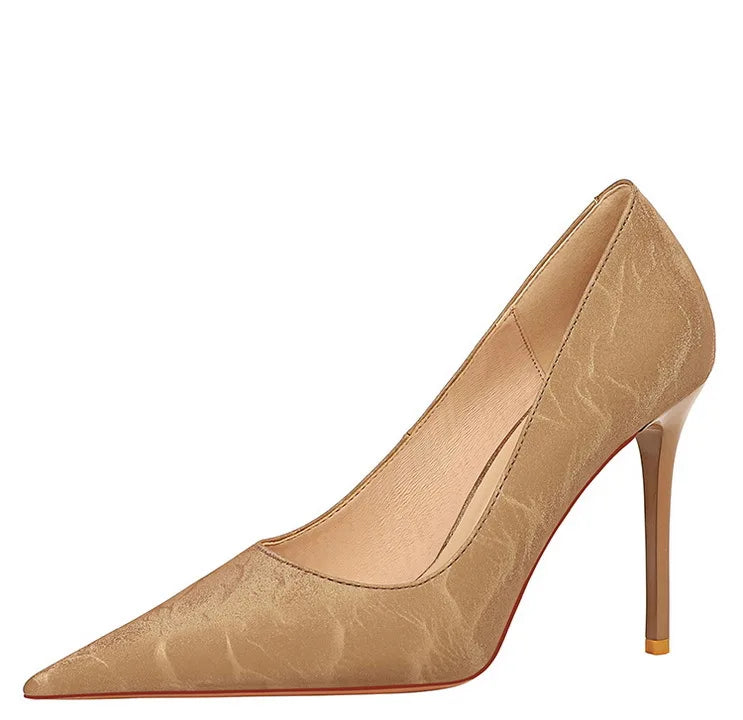 BIGTREE Shoes Retro Women Pumps Pointed Toe Stiletto High Heels Women's Sexy Nightclub Shoes 2025 New Heels Shoes Female Pumps