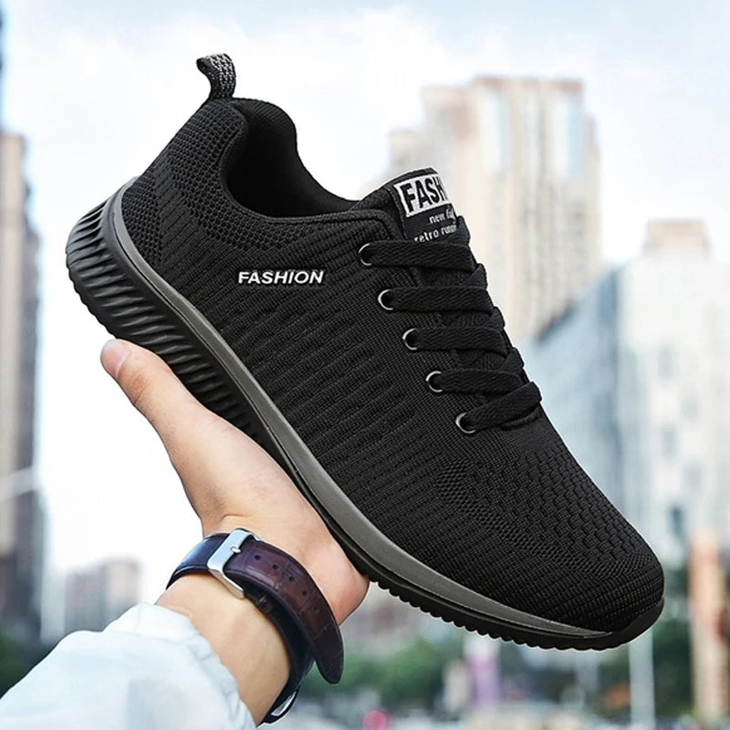 Men Sport Shoes Breathable Lightweight Running Sneakers Walking Casual Breathable Shoes Non-slip Comfortable Men Shoes Fashion