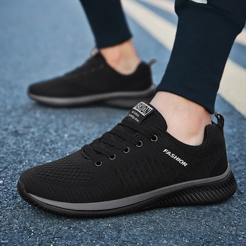 Men Sport Shoes Breathable Lightweight Running Sneakers Walking Casual Breathable Shoes Non-slip Comfortable Men Shoes Fashion
