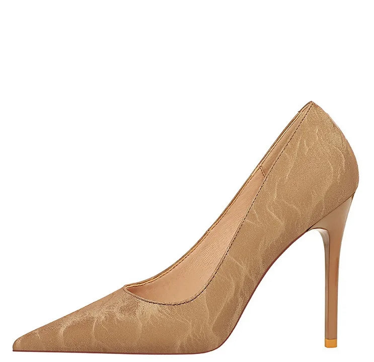 BIGTREE Shoes Retro Women Pumps Pointed Toe Stiletto High Heels Women's Sexy Nightclub Shoes 2025 New Heels Shoes Female Pumps