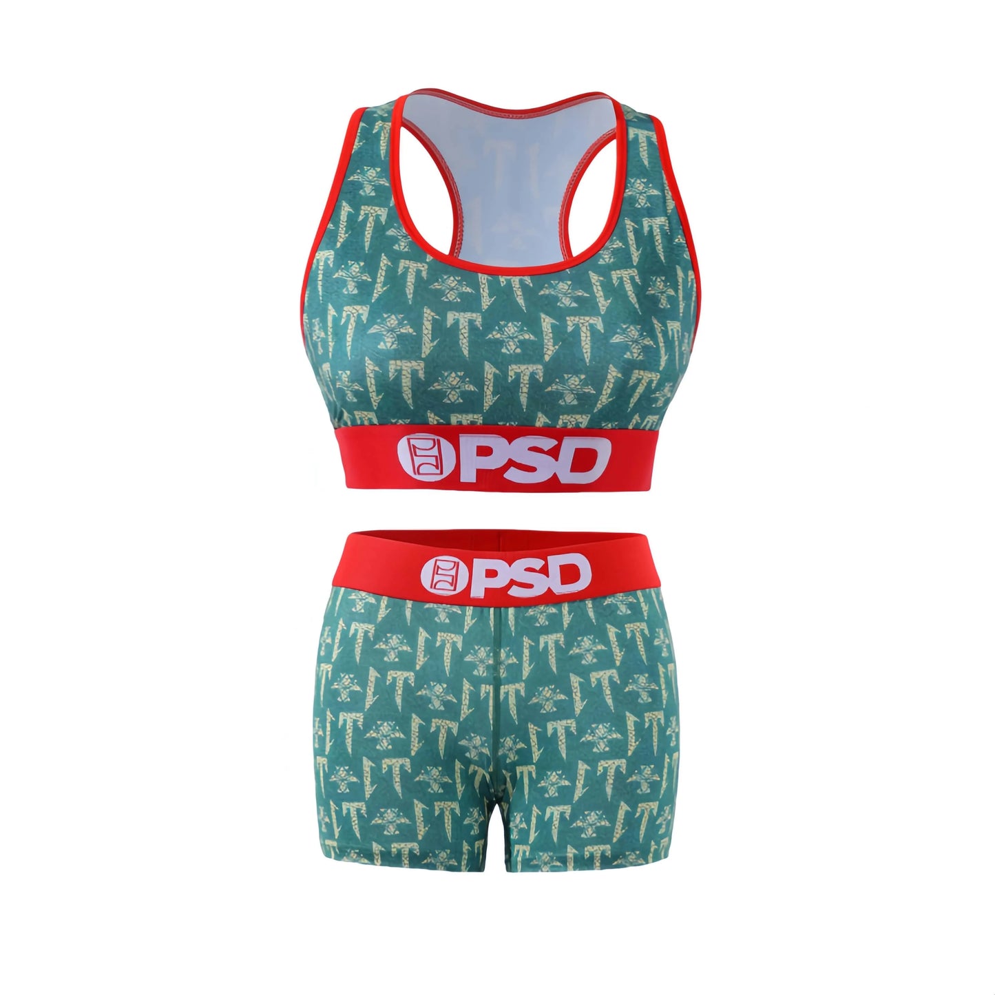 Fashion Sports Lingerie Set Women's Plus Size Bra Sexy Two Piece Tank Top And Boxer Set Comfortable Underwear Suit