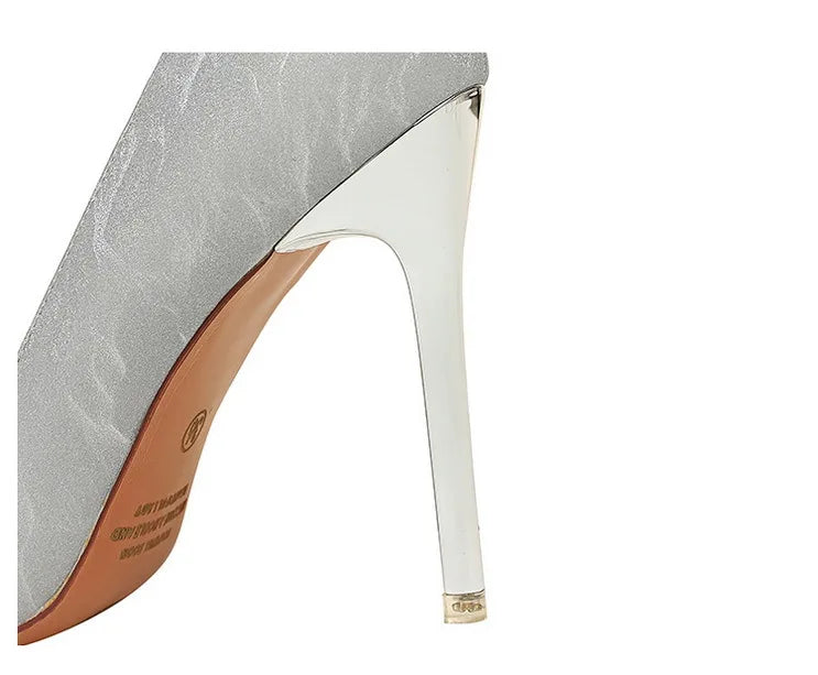BIGTREE Shoes Retro Women Pumps Pointed Toe Stiletto High Heels Women's Sexy Nightclub Shoes 2025 New Heels Shoes Female Pumps