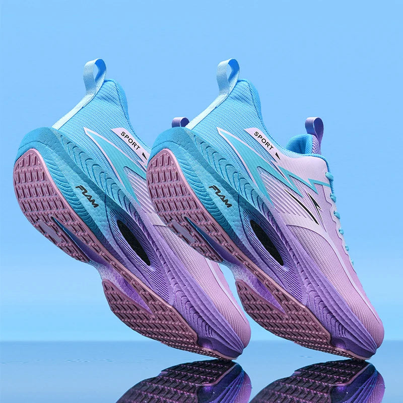 Men's Sneakers British Style Athletic Sneakers for Men Casual Sport Walking Sneaker Women Street Style Platform Shoes Male Pink