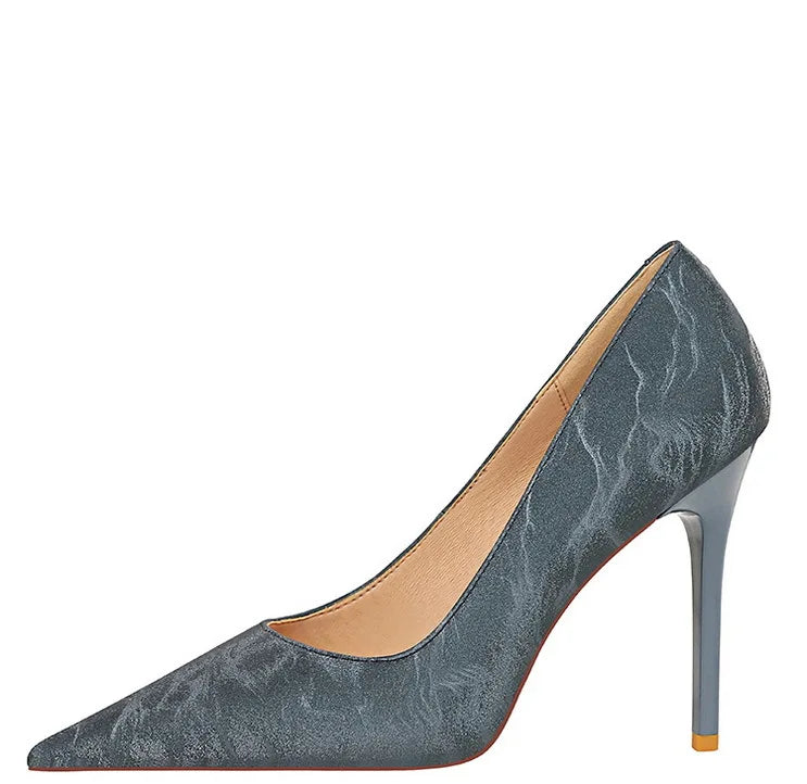 BIGTREE Shoes Retro Women Pumps Pointed Toe Stiletto High Heels Women's Sexy Nightclub Shoes 2025 New Heels Shoes Female Pumps