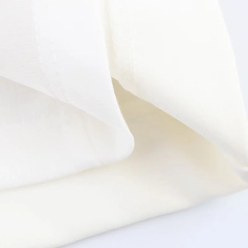 TRAF Women's Dress 2025 Halter White Mini Dress Off Shoulder Elegant Party Dresses Woman Summer Backless Short Dresses 088