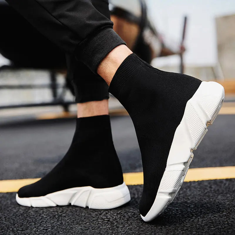 MWY Fashion Men's Socks Running Casual Shoes Comfortable High Top Sneakers Kids Walking Shoes Plus Size zapatillas hombre