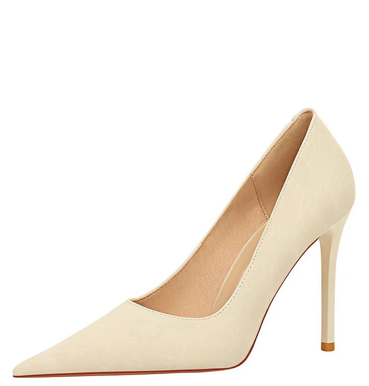 BIGTREE Shoes Retro Women Pumps Pointed Toe Stiletto High Heels Women's Sexy Nightclub Shoes 2025 New Heels Shoes Female Pumps