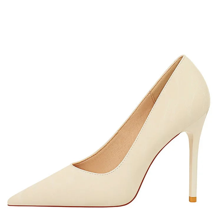 BIGTREE Shoes Retro Women Pumps Pointed Toe Stiletto High Heels Women's Sexy Nightclub Shoes 2025 New Heels Shoes Female Pumps