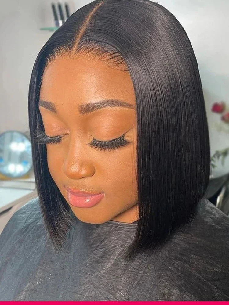 gluelss wear to go  Highlight  wig Hair Straight 13x4 Lace Front Human Hair Wig Ombre Honey Blonde middle part Lace Frontal Wigs