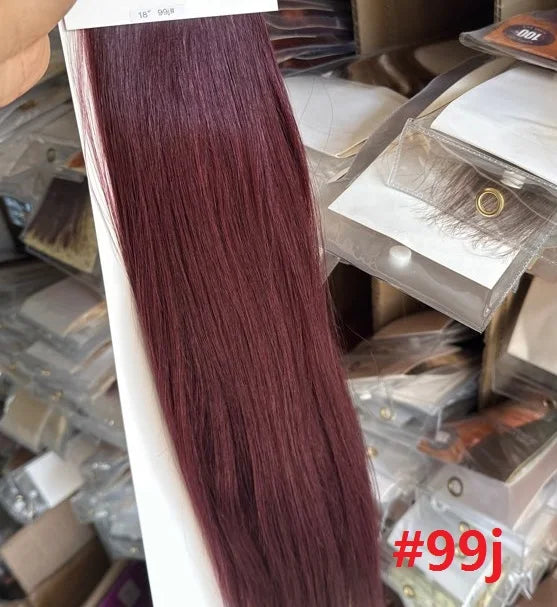 ZZHAIR 100% Human Hair Extensions 16"-26" Magic Wrap Around Ponytail 100g Clip In  Machine Made Remy Horsetail Stragiht