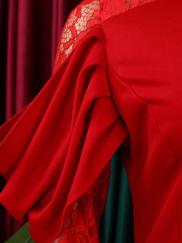 FairyShely 2025 Sexy Long Sleeve Plus Size Draped Dress Women Slim Fit Large Big Dresses Lady Autumn Party Tight Curvy Dress