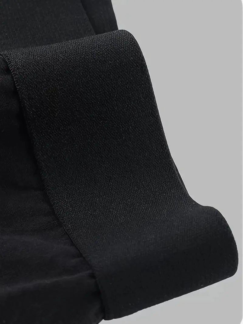 10PCS Men's Underwear Black Color Men Underpant High Stretch Boxer Shorts Sexy Men Panties Plus Size L-4XL Breathable Men Boxer