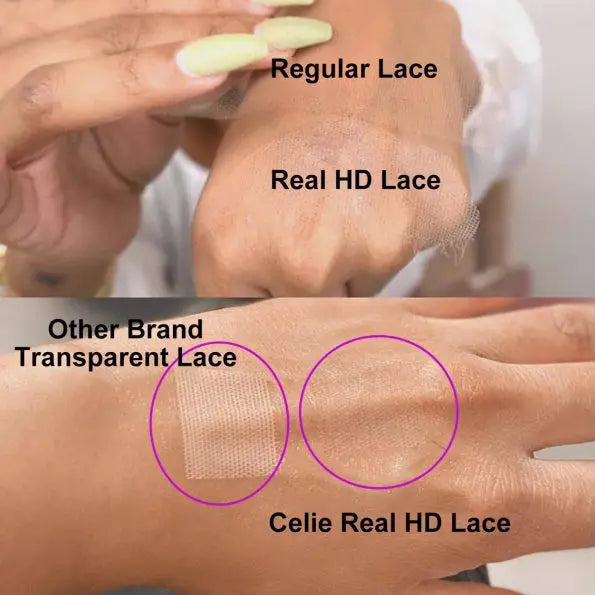 4/27 Highlight Ombre Deep Water Wave Short Bob Wigs Curly 13x4 HD Lace Front Wig 100% Real Human Hair Wig Ombre Brown Short Wig