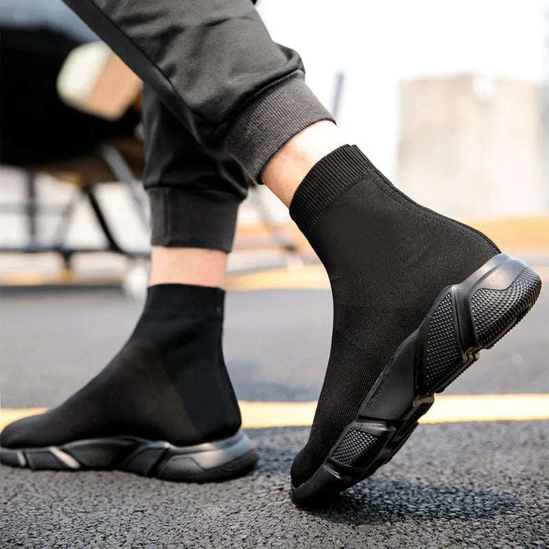 MWY Fashion Men's Socks Running Casual Shoes Comfortable High Top Sneakers Kids Walking Shoes Plus Size zapatillas hombre