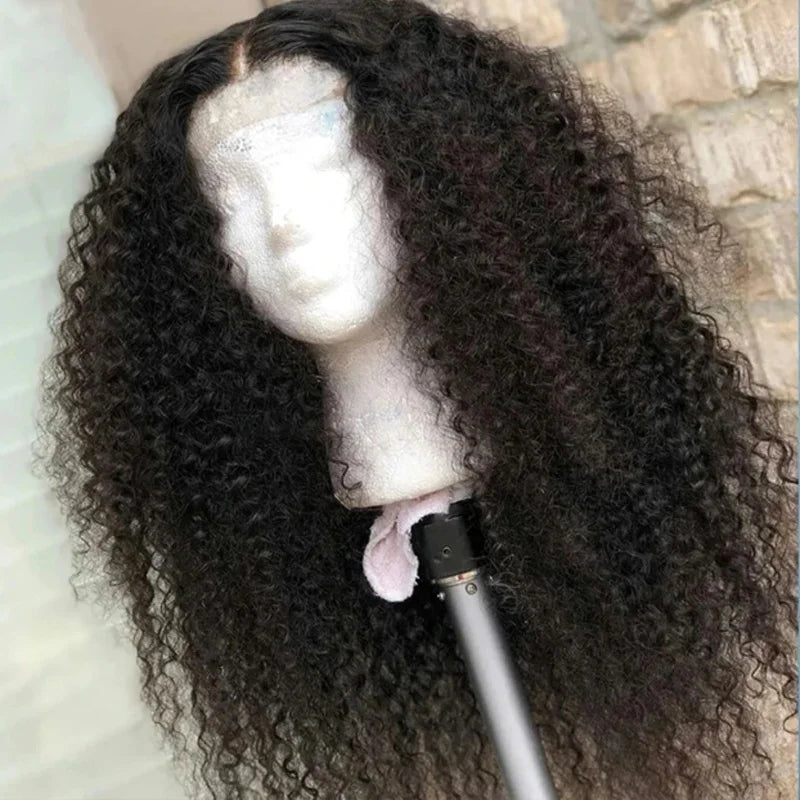 Preplucked lace Front wig synthetic hair Kinky Curly Wig For Women choice 26 Inch Loose Deep Wave Water wave Frontal Wigs