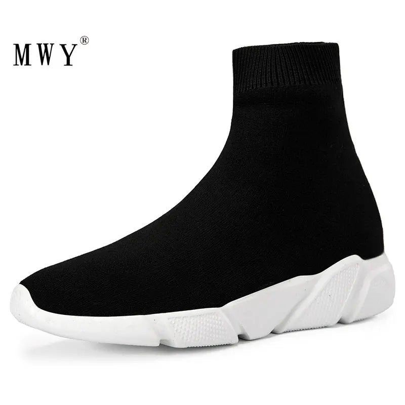 MWY Fashion Men's Socks Running Casual Shoes Comfortable High Top Sneakers Kids Walking Shoes Plus Size zapatillas hombre