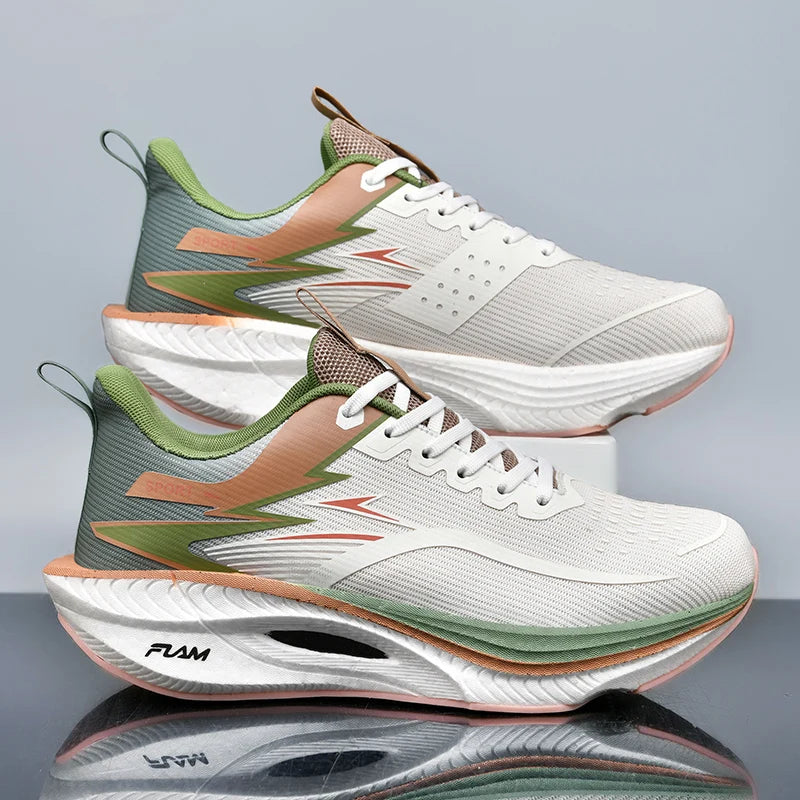 Men's Sneakers British Style Athletic Sneakers for Men Casual Sport Walking Sneaker Women Street Style Platform Shoes Male Pink