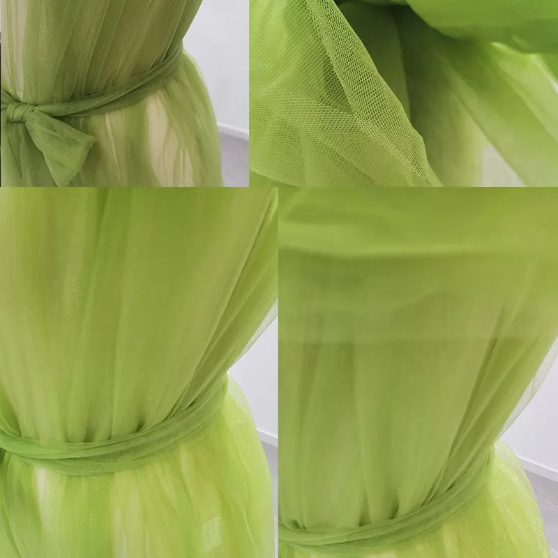 See Through Sexy Maternity Photoshoot Dresses One Shoulder Pregnant Women Photography Props Gowns Premama Evening Bathrobe Tulle