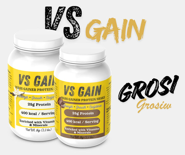 VS Gain – Natural Protein Powder for Healthy Weight Gain, Strength & Energy