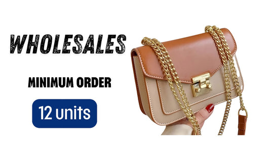 Women'S Mini Turnlock Square Handbag with Golden-Tone Chain Strap - Elegant Beige & Brown Synthetic Mini Crossbody Bag, Golden-Tone Hardware & Turnlock Closure