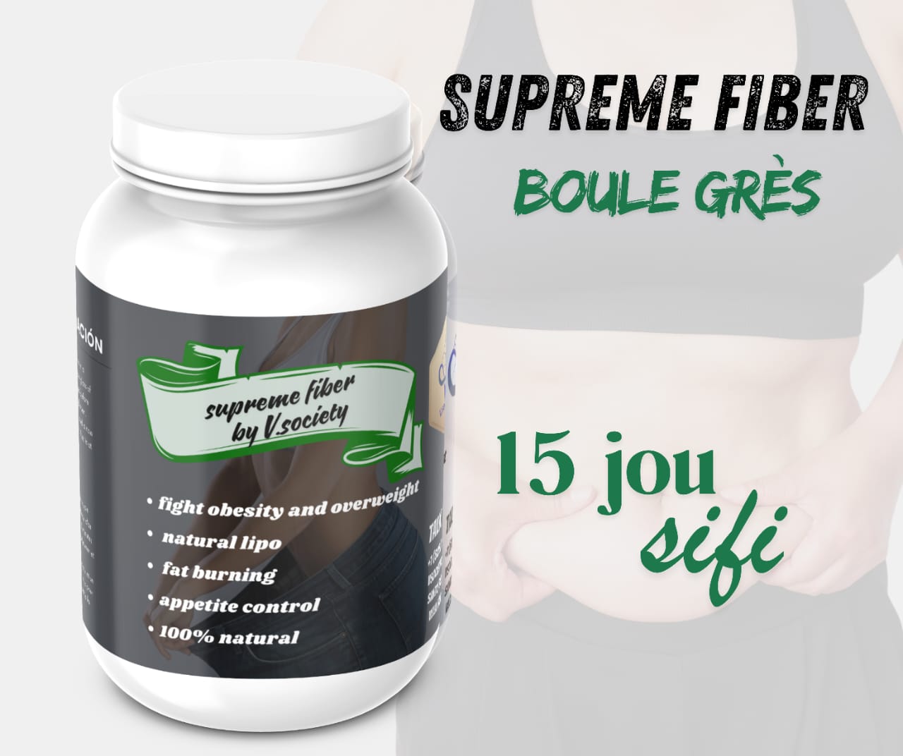 VS Dieton Belly fiber – Burn Fat & Build Lean Shape Naturally