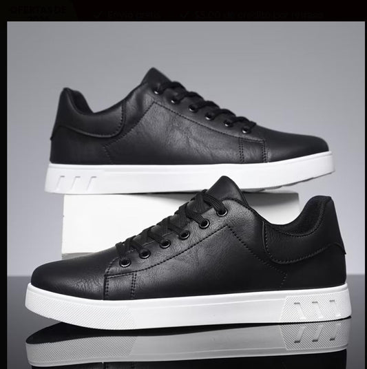 Men'S Solid Color Stylish Loafers, Durable Lace-Up Casual Sports Shoes, Suitable for Outdoor Leisure, Men'S Street Shoes, Walking And Jogging Sneakers.